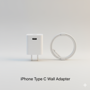 iPhone Type C Wall Adapter