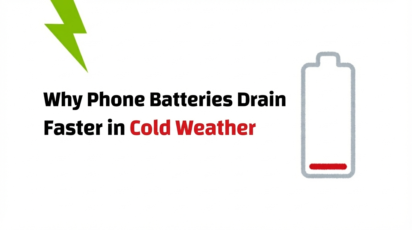 Why Phone Batteries Drain Faster in Cold Weather